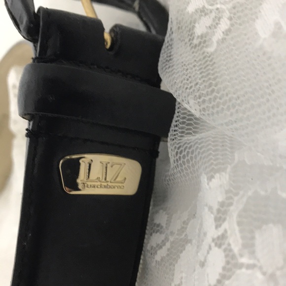 Ceinture Liz Claiborne New York - Taille XL/1X, Noir, Largeur 2 Pouces | Neuf Sans étiquette